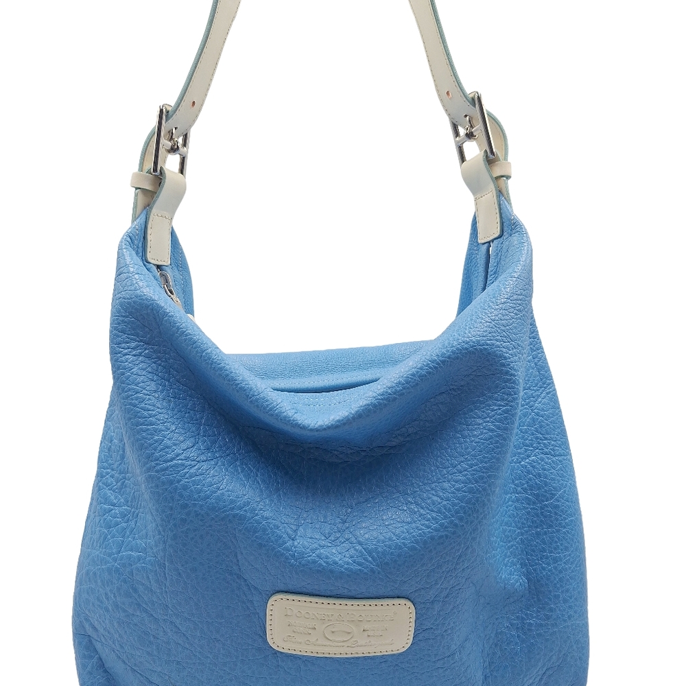 Dooney & Bourke Pebbled Leather Hobo Bag - Picture 2 of 12